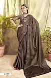 Samreen By Vallabhi Printed Designer Brasso Sarees Wholesale Shop In Surat